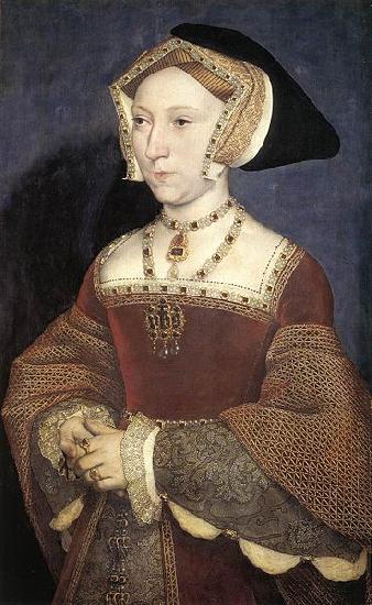 Hans holbein the younger Jane Seymour, Queen of England France oil painting art